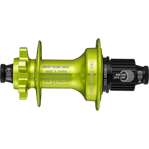 Втулка задня SPANK HEX J-Type Boost R148 Microspline 32H, Green