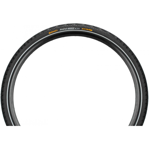 Покришка Continental RIDE Tour Reflex, 28", 700 x 32C, 28 x 1 1/4 x 1 3/4, 32-622, Wire, ExtraPuncture Belt, 640гр., чорний