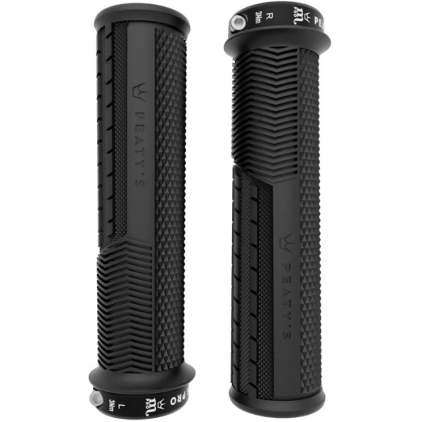 Гріпси Peaty's Monarch Pro Grip, Knurl Race Control, Thin 30>32mm, Black