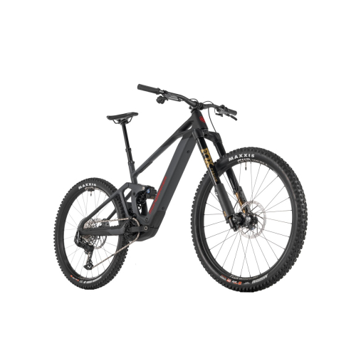Електровелосипед MONDRAKER DUNE RR Carbon 29/27.5'' 170mm, 400Wh Bosch SX, Black/Grey/Red, L