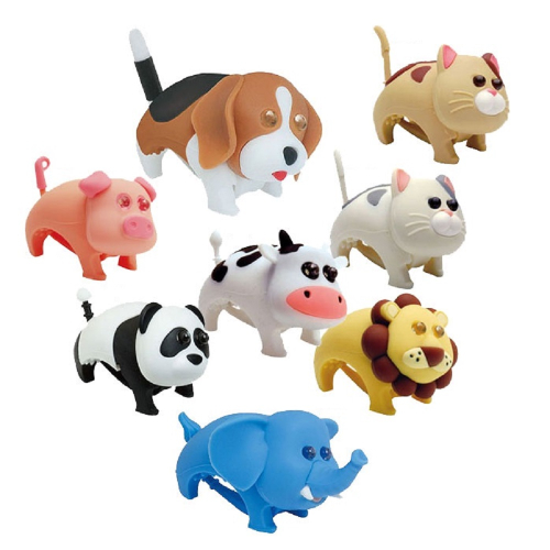 Ліхтарик-мигалка для дитячого велосипеда Zoonimal Лев, LED, на кермо. Світіння: Білий