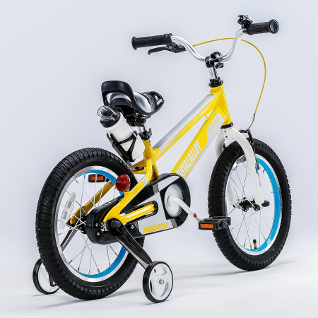 Велосипед RoyalBaby SPACE NO.1 Alu 18", OFFICIAL UA, желтый || Велосипед RoyalBaby SPACE NO.1 Alu 18", OFFICIAL UA, жовтий