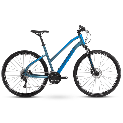 Велосипед Ghost Square Cross Base AL U 28", рама M, сине-голубой, 2021