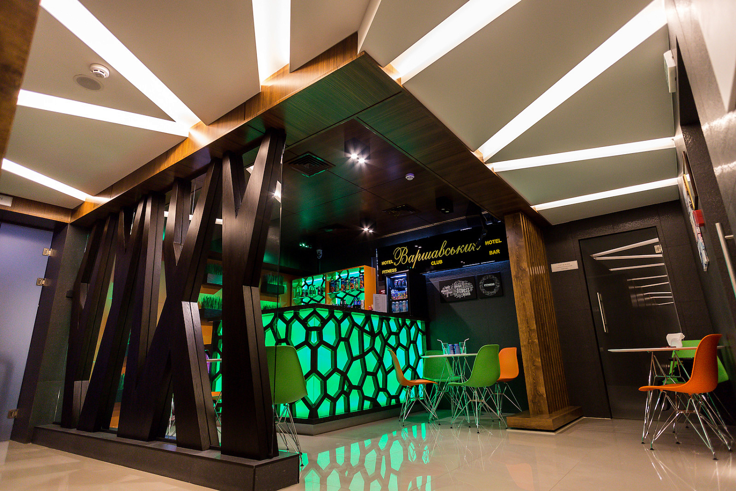 Тренажерний зал в готелі Варшавський - перлині міста Сарни