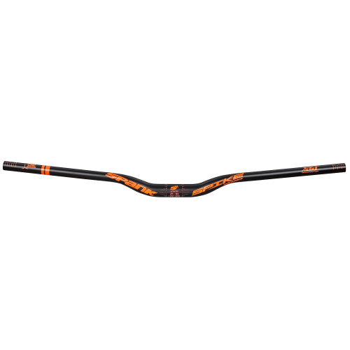 Кермо SPANK SPIKE 800 Vibrocore™, 30R  Black Orange