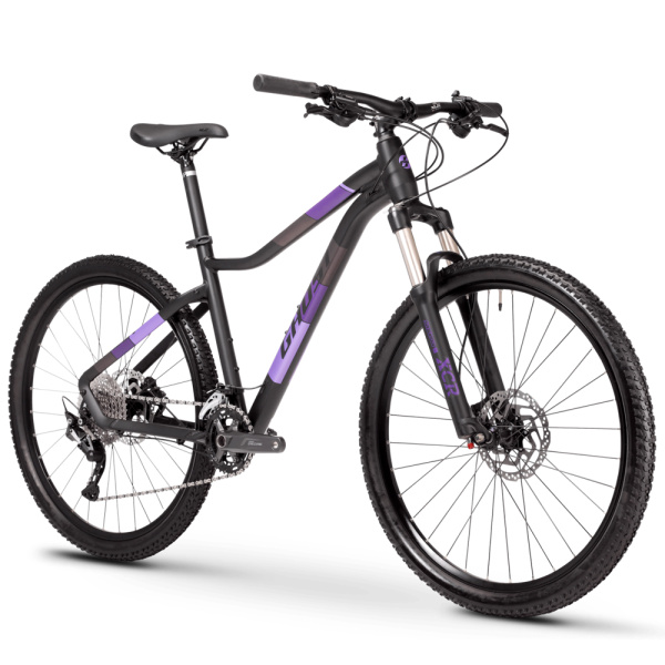 Велосипед Ghost Lanao Advanced 27,5", рама S, чорно-фіолетовий, 2021