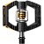 Педали Crankbrothers MALLET E 11, Black / Gold ||  Педалі Crankbrothers MALLET E 11, Black / Gold