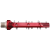 Педалі SPANK SPIKE Reboot, Red