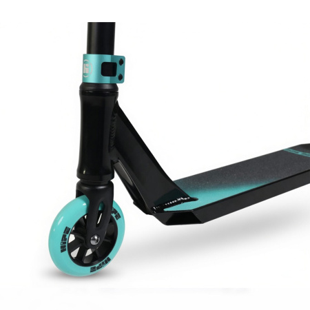 Самокат трюковый Hipe H12 black/mint || Самокат трюковий Hipe H12 black/mint