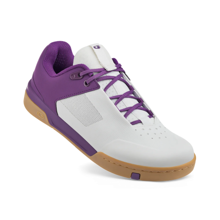 Веловзуття CrankBrothers SHOES STAMP LACE WHITE / PURPLE - GUM OUTSOLE - BERNARD KERR 10.0