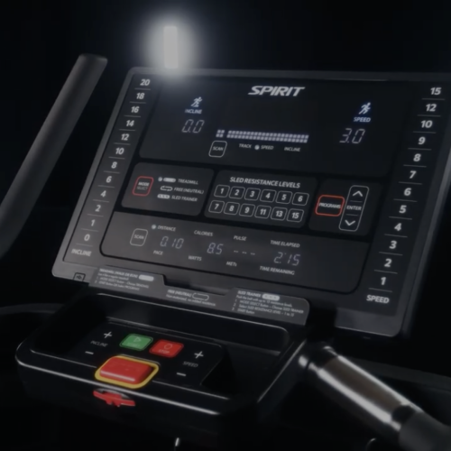 Беговая дорожка с ламелями и функцией саней Spirit CTSBS900