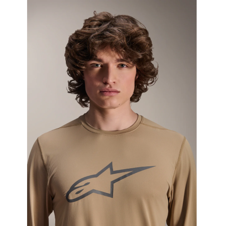 Джерсі Alpinestars A-DURA ASTAR LS JERSEY LIGH BROWN, M