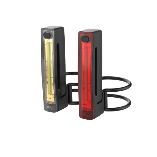Комплект мигалок передня + задня Knog Plus Twinpack 40/20 Lumens Translucent