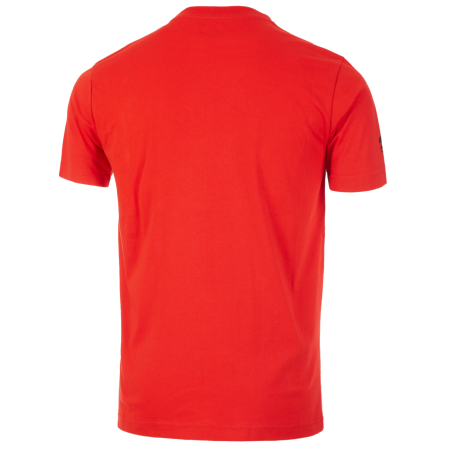 Футболка Ghost MTN Casual Line Woods, XL, красно-черная || Футболка Ghost MTN Casual Line Woods, XL, червоно-чорна