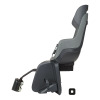 Детское велокресло Bobike GO Frames RS Reclining System - rear bicycle seat for frame Macaron grey || Дитяче велокрісло  Bobike GO Frames RS Reclining System - rear bicycle seat for frame Macaron grey