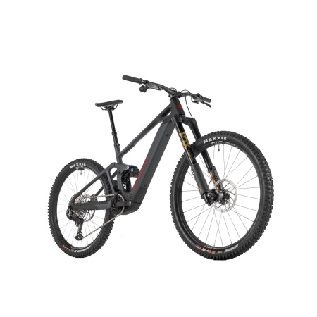  Електровелосипед MONDRAKER DUNE RR Carbon 29/27.5'' 170mm, 400Wh Bosch SX, Black/Grey/Red, L 