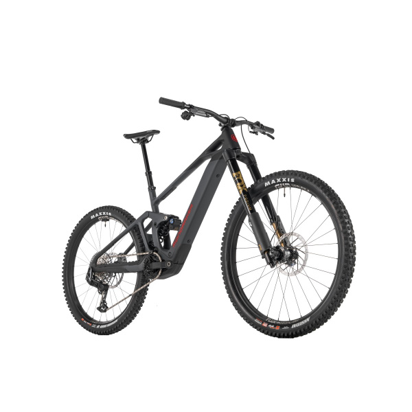 Електровелосипед MONDRAKER DUNE RR Carbon 29/27.5'' 170mm, 400Wh Bosch SX, Black/Grey/Red, L