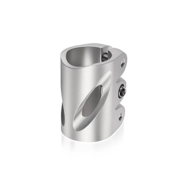 Хомут на кермо для трюкового самоката Hipe H01( IHC / SCS), silver matte