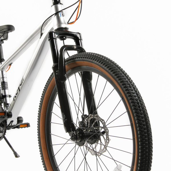 Велосипед дитячий RoyalBaby 24" KING-PLUS 21 SPEED, OFFICIAL UA, Silver