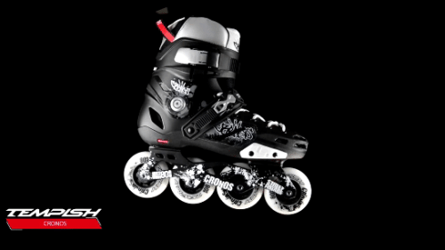 Роликові ковзани TEMPISH CRONOS/ чорні / 41