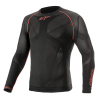 Alpinestars RIDE TECH V2 TOP LONG SLEEVE SUMMER BLACK RED, M/L