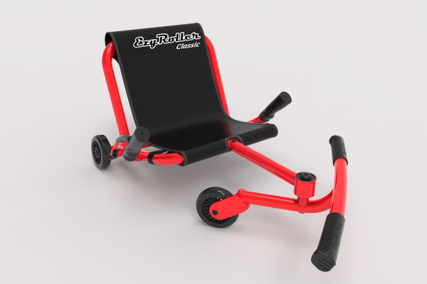 Самокат-каталка Ezyroller Classic,, красный неон