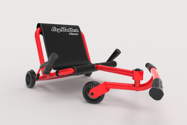 Самокат-каталка Ezyroller Classic,, красный неон