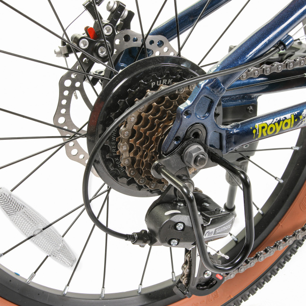 Велосипед дитячий RoyalBaby 20" JUNIOR MTB ALLOY 7 SPEED, OFFICIAL UA, Blue