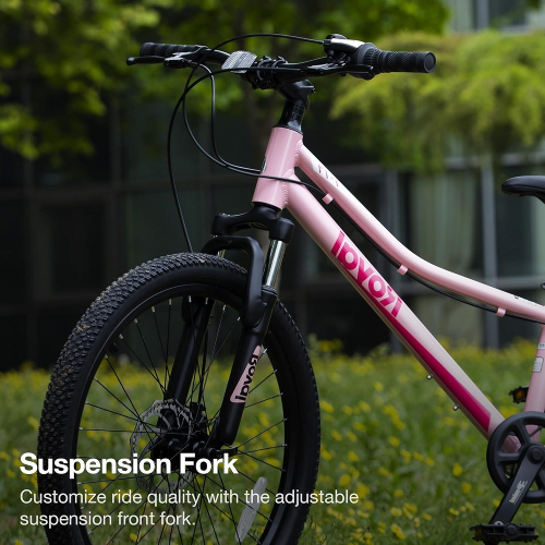 Велосипед RoyalBaby Royal 7-17 24", OFFICIAL UA, розовый