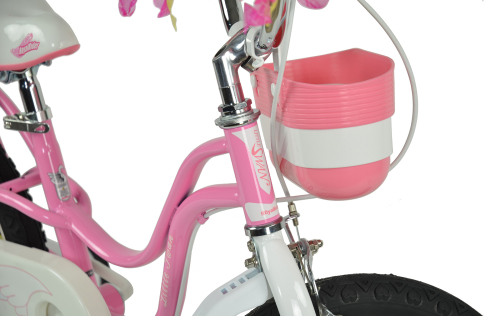 Велосипед RoyalBaby LITTLE SWAN 12", OFFICIAL UA, розовый