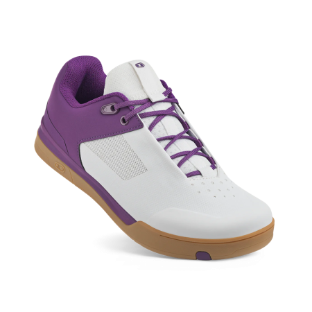 Веловзуття CrankBrothers SHOES MALLET LACE WHITE / PURPLE - GUM OUTSOLE - BERNARD KERR 9.0