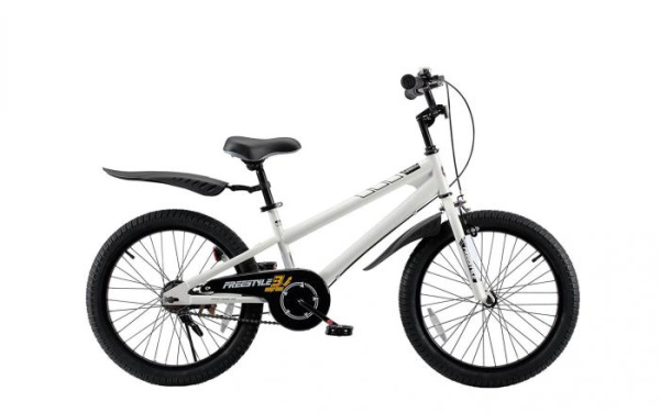 Велосипед RoyalBaby FREESTYLE 20", OFFICIAL UA, білий