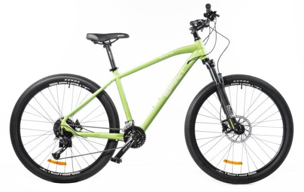 Велосипед Spirit Echo 7.3 27,5", рама L, оливковий, 2021