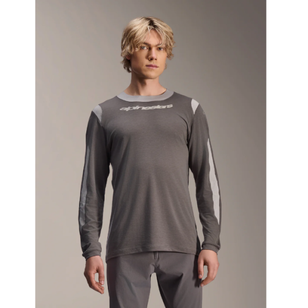 Джерси Alpinestars A-DURA DRI WOOL LS JERSEY DARK GRAY, M