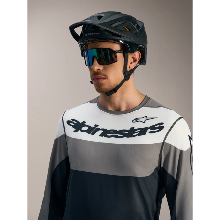 Джерси Alpinestars A-DURA RACE LS JERSEY GRAY, XL || Джерсі Alpinestars A-DURA RACE LS JERSEY GRAY, XL