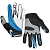 Перчатки XLC CG-L04 Mercury, черно-серо-синие, S || Рукавички XLC CG-L04 Mercury, чорно-сіро-сині, S