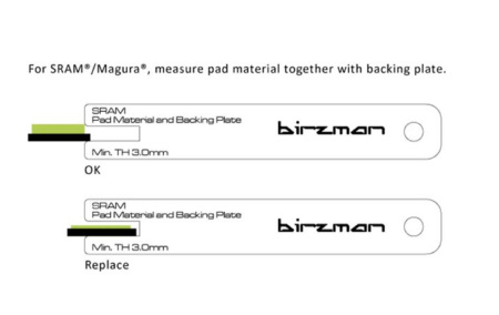 Инструмент для настройки дискового тормоза Birzman Brake Pad Wear Indicator || Інструмент для налаштування дискового гальма Birzman Brake Pad Wear Indicator