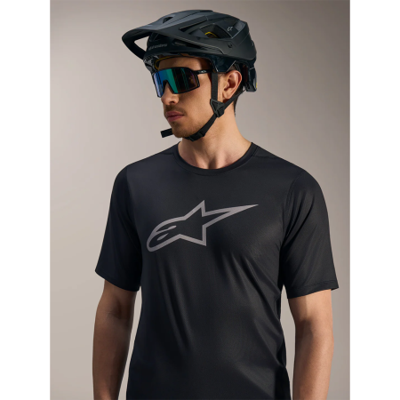 Джерси Alpinestars A-DURA RIDE SS JERSEY BLACK, L || Джерсі Alpinestars A-DURA RIDE SS JERSEY BLACK, L 