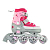 Роликовые коньки Action ANNY/Pink/33-36 || Ролики розсувні Action ANNY/Pink/33-36