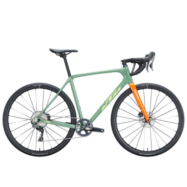 Велосипед KTM X-STRADA MASTER рама L / 57, Бірюзовий (оранжево-лайм), 2021 (тестовий)