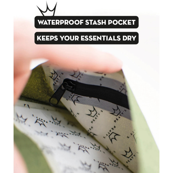 Органайзер на раму для инструмента Peaty's HoldFast Trail Tool Wrap, Moss Green