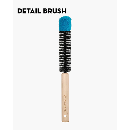Набор щеток Peaty's Bicycle Brush Set, Bog / Detail / Drivetrain / Tyre, 4шт || Набір щіток Peaty's Bicycle Brush Set, Bog / Detail / Drivetrain / Tyre, 4шт