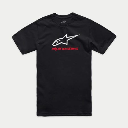 Футболка Alpinestars ALWAYS 2.0 CSF TEE BLACK/WHITE/RED, L || Футболка Alpinestars ALWAYS 2.0 CSF TEE BLACK/WHITE/RED, L