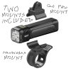 Фара Knog Blinder 1400 Lumen Battery 21700 LiPo