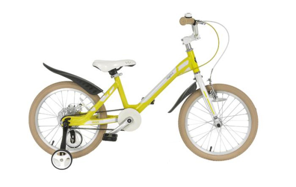 Велосипед RoyalBaby MARS ALLOY 18", OFFICIAL UA, біло-жовтий