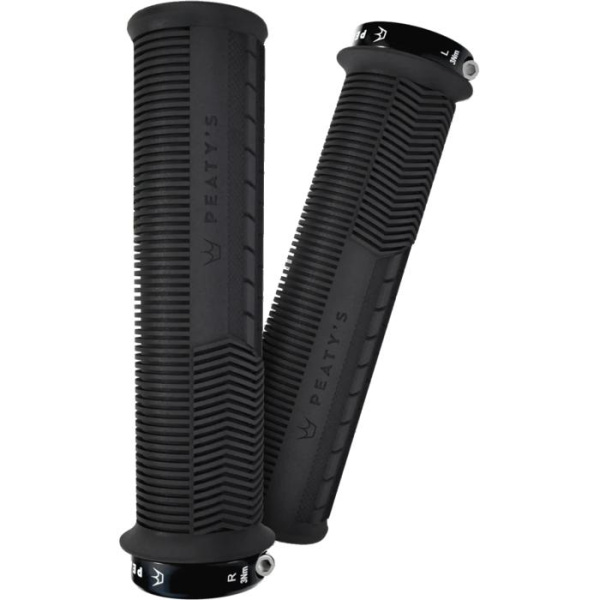 Гріпси Peaty's Monarch Grip Mushroom, Thick 32>34mm, Trail Comfort, Black