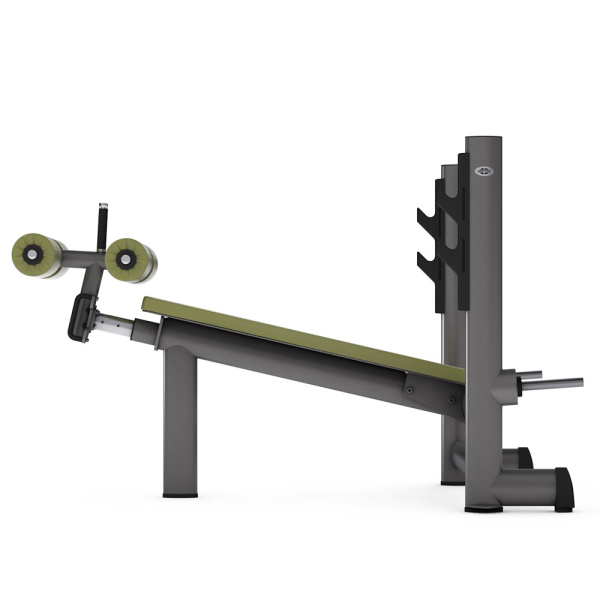 Лава для жиму під кутом вниз Gym80 Basic Decline Bench