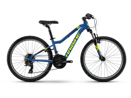 Велосипед Haibike SEET HardFour 1.0 24", рама XS, Синій / Жовтий / Чорний, 2020