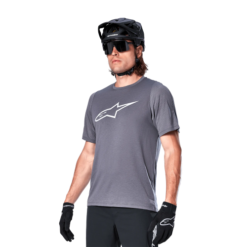 Джерсі Alpinestars A-DURA DRI ASTAR SS JERSEY DARK GRAY, XXL