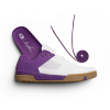 Веловзуття CrankBrothers SHOES STAMP LACE WHITE / PURPLE - GUM OUTSOLE - BERNARD KERR 11.0